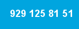 929 125 81 51